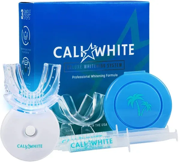 CALI WHITE Deluxe Professional Whitening System 15 Treatments Expired 02/2025