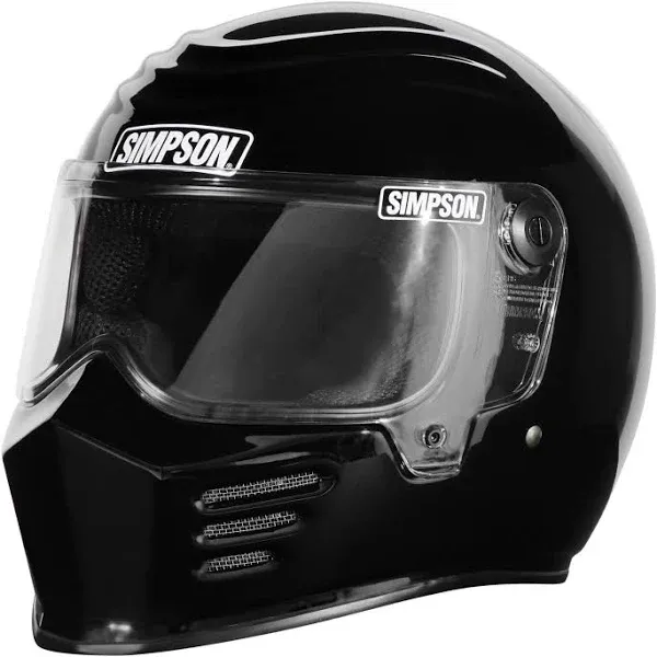 Simpson Outlaw Bandit Black Helmet