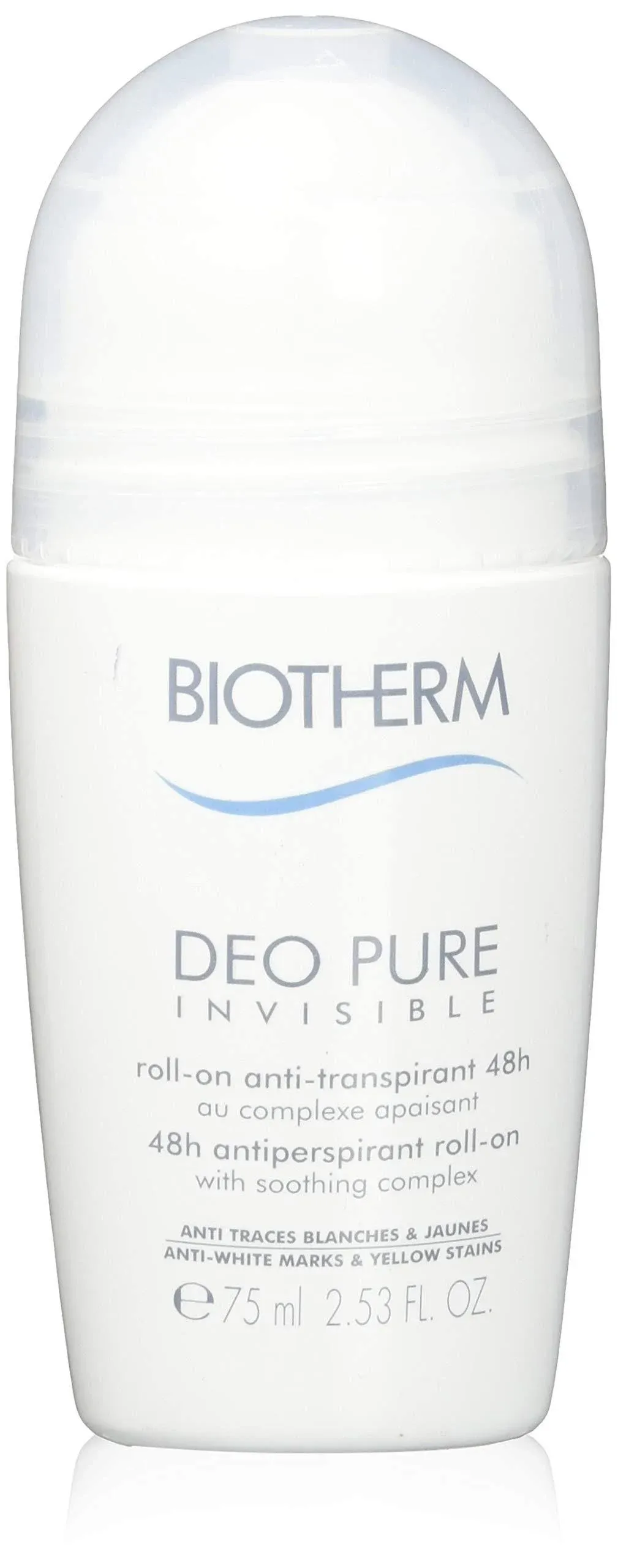 Biotherm Deo Pure Invisible Antiperspirant Roll-On, Fresh, 253 Fl Oz