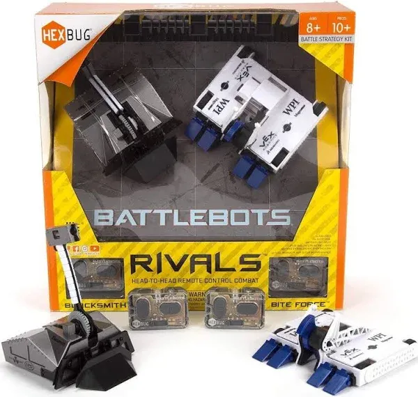 Hexbug Battlebots Rivals V4 -  Blacksmith vs. Bite Force