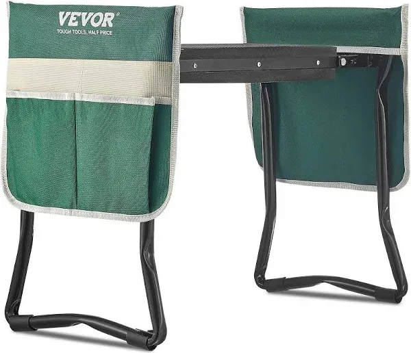 VEVOR Garden Kneeler and Seat 330 lbs Load Capacity 8" EVA Wide Pad