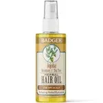 Badger Jojoba Rosemary & Tea Tree Herbal Hair Oil (2 fl oz)