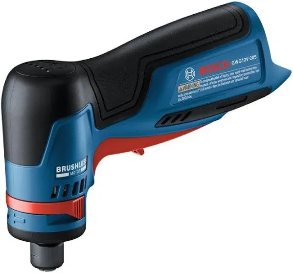 BOSCH GWG12V-20SN 12V Max Brushless Cordless 1/4 In. Right Angle Die Grinder (Bare Tool)