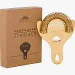 Stainless Steel Strainer | Hawthorne Strainer - A Bar Above Gold