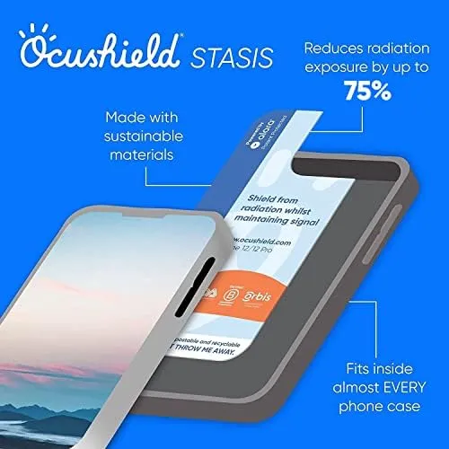 Ocushield Ultra Thin EMF Radiation Protection Insert for iPhone 11 - Maintain Signal Strength 50604 Protecting from EMF