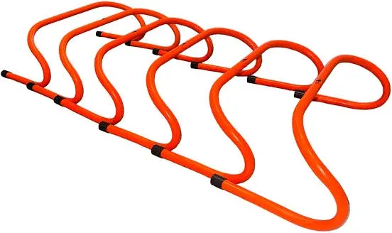 6 Pack Agility Speed Training Hurdles- 6" Detachable Agility Training Hurdles- Sports Practice Equipment for Athletes, Soccer, Basketball