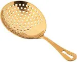 Mercer Culinary M37028GD Barfly 6.5 Gold Plated Julep Strainer&#034;