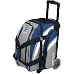 KR Cruiser Double Roller Bowling Bag - Grey/Navy