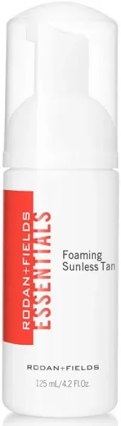 Rodan + Fields Foaming Sunless Tan | 4.2 fl oz | Premium Self Tanner Foam | Lightweight & Dries Quickly for a Flawless Tan | Natural Looking Glow