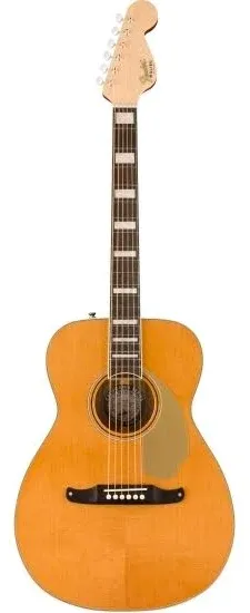 Fender 6 String Acoustic Guitar, Right-Hand, Black (0971022306)