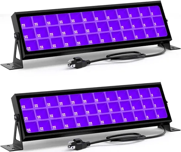 Black Lights Bar HWay 100W LED Blacklight 2 Pack IP66 Waterproof 16, 