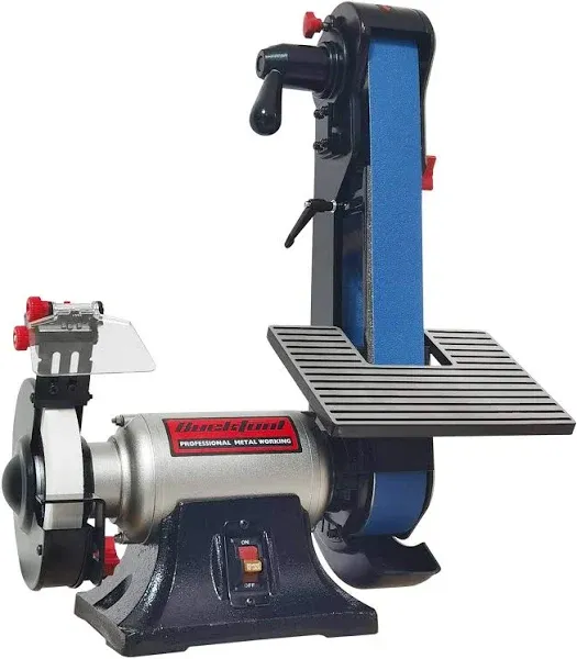 Bucktool Combo 2" x 42" Belt Sander 6" Bench Grinder