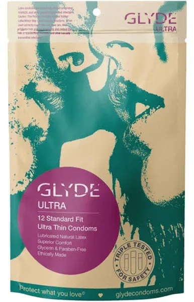 GLYDE Ultra Standard Fit Condoms