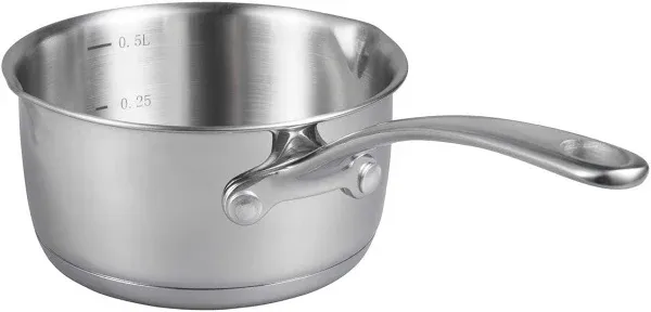 IMEEA Heavy Duty 18/10 Tri-Ply Stainless Steel Butter Warmer Pan