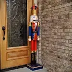 Giant Nutcracker King Statue by Prime Retreat