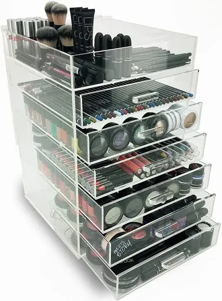 OnDisplay 7 Tier Acrylic Cosmetic Makeup Organizer