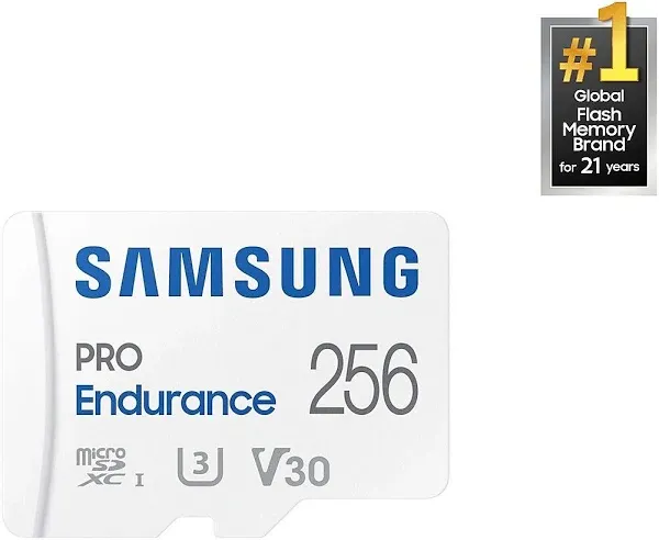 Samsung PRO Endurance 128 GB Class 10/UHS-I U3 V30 microSDXC (mb-mj128ka-am<wbr/>)