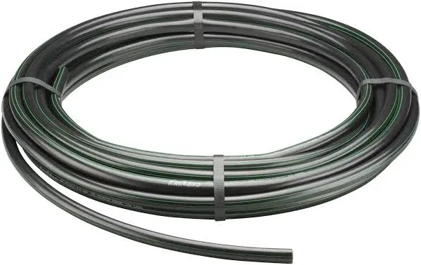 Rain Bird T63-050 Blank Distribution Tubing 0.54 in ID 50 ft L Plastic Black