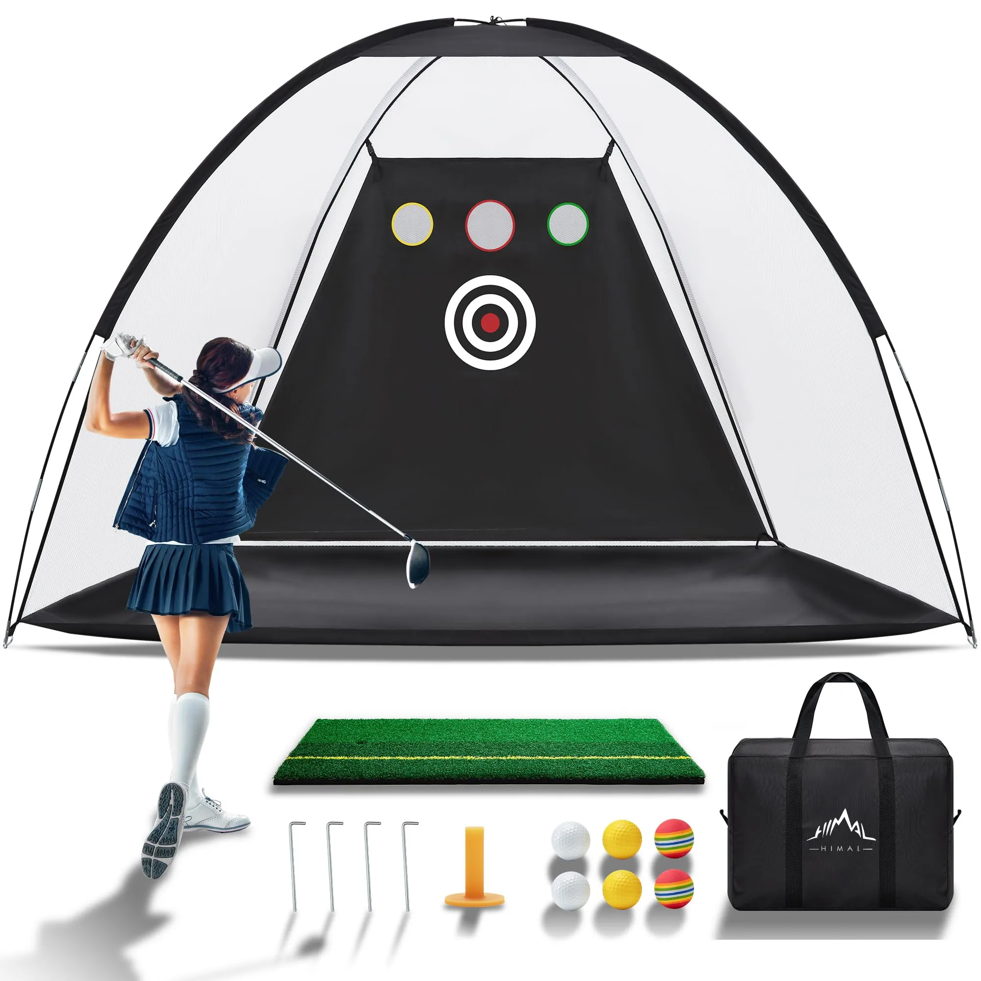 Himal Outdoors Golf Practice Net, Golf Net Backyard Driving, Golf Driving Range,