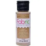 Plaid Fabric Creations Soft Fabric Metallic Ink 2oz.-Metallic Gold - 3 Pack