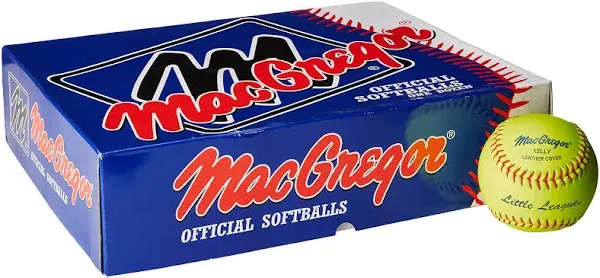 MacGregor Little League Softballs