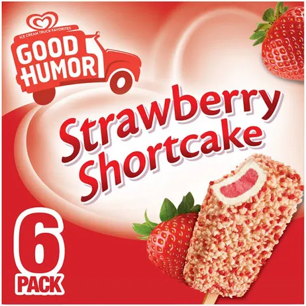 Good Humor Strawberry Shortcake Frozen Dessert Bars