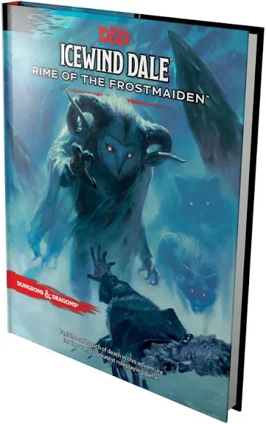 Wizards Of The Coast D and D Icewind Dale Rime Of The Frostmaiden RPG Game