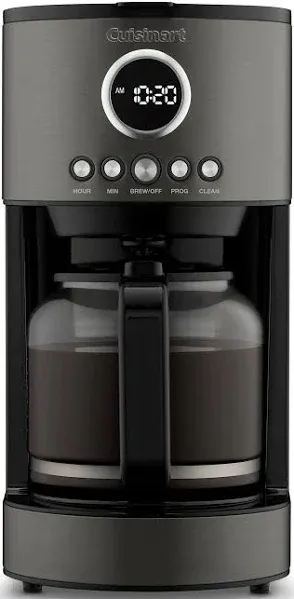 ***Cuisinart DCC-1220WM 12 Cup Black Stainless Coffeemaker***