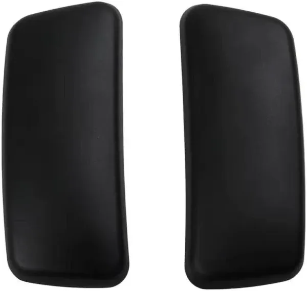 New Black/Gray Arm Pads Caps Replacement For Haworth Zody Office Chair 1 Pair