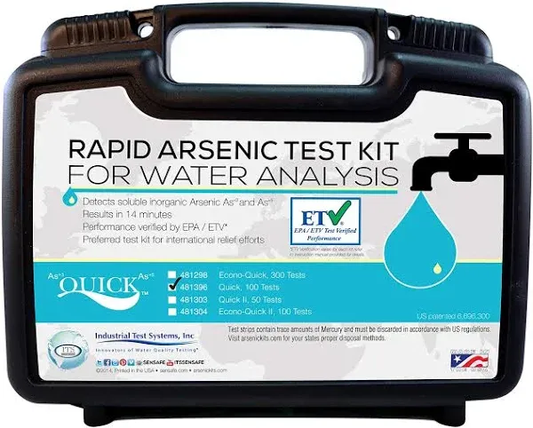 Arsenic Quick Check, 100 Tests