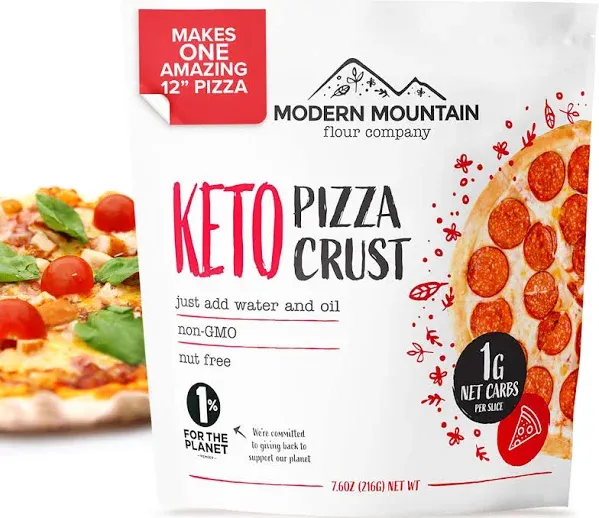 Modern Mountain Keto Pizza Crust