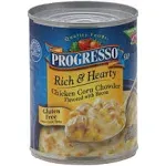 Progresso Rich & Hearty Chicken Corn Chowder Soup