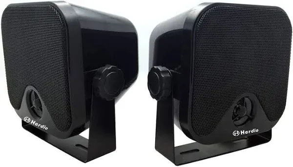 4" Heavy Duty Waterproof Boat Marine Box with Outdoor Speakers