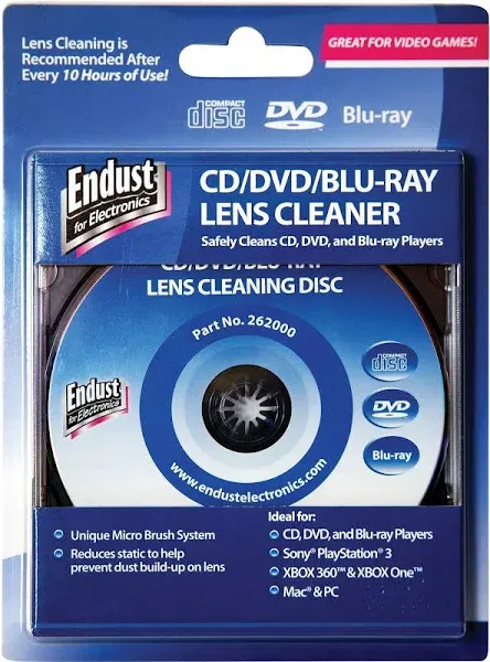 Endust CD/DVD/ BR Lens Cleaner