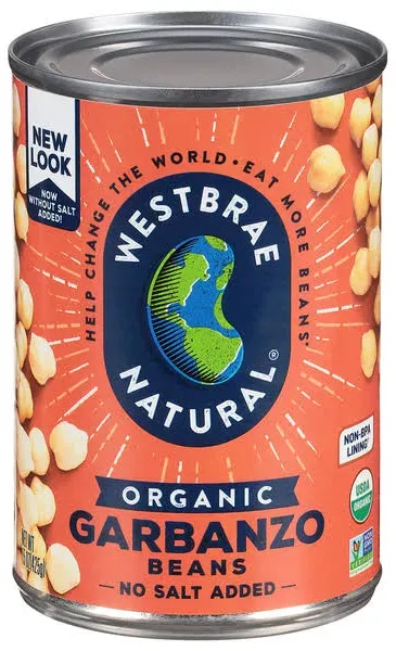 Westbrae Natural Organic Garbanzo Beans