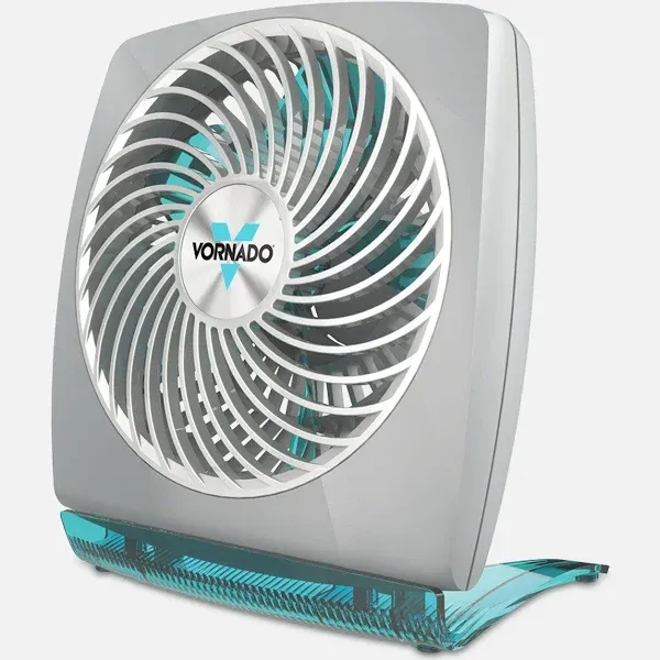 Vornado FIT Personal Air Circulator Fan with Fold-Up Design, Directable Airflow, Compact Size, Perfect for Travel or Desktop Use, Aqua