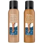 NEW 2PK Sally Hansen Airbrush Legs Water Resistant Spray, Light Glow (4.4 oz ea)