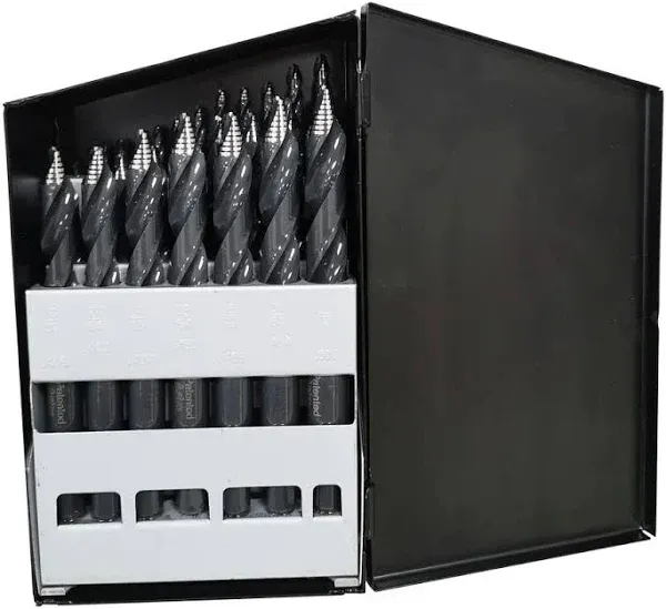 Astro Pneumatic Onyx TS29 29-Piece TurboStep Drill Bit Set