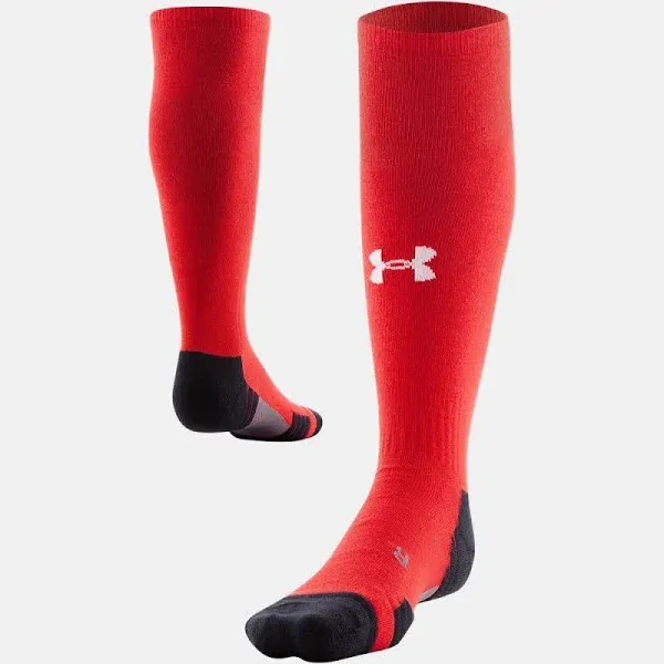 NWT 1 Pack Under Armour MD Team OTC Socks  Men’s Shoe Sz 7-8.5 Women 6-10 White