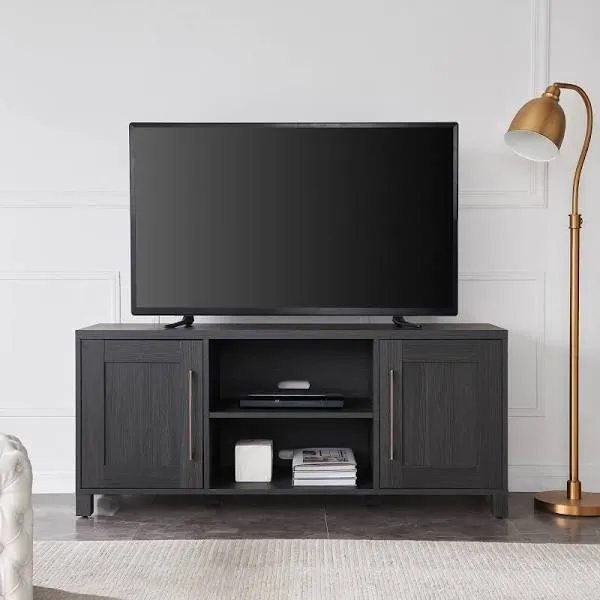 Chabot Rectangular TV Stand for TV&#039;s up to 65&#034; in Charcoal Gray