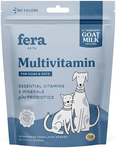 Fera Pet Organics Multivitamin Goat Milk Topper