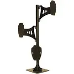 Skull Hooker Trophy Tree Shoulder Pedestal Mount Brown