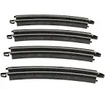 Bachmann HO Scale 18" Radius Curve Track (4 / Card)