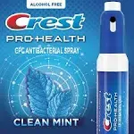 Crest Pro-Health Portable Alcohol-Free CPC Mist | Fresh Mint Flavor, 1 Count