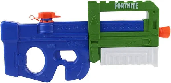 Nerf Super Soaker Fortnite Compact SMG Water Blaster -- Pump-Action