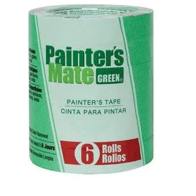 Painter&#039;s Mate 668840 UV-Resistant Green 8-Day Painting Tape 94 in.