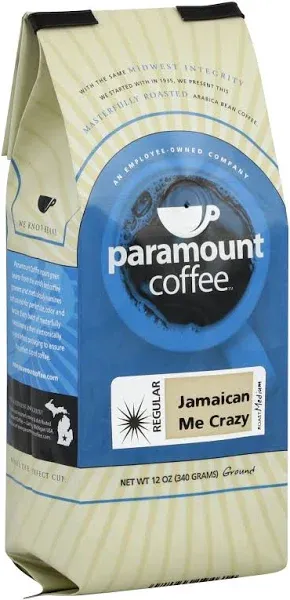 Paramount Roasters Jamaican Me Crazy Flavored Ground Coffee