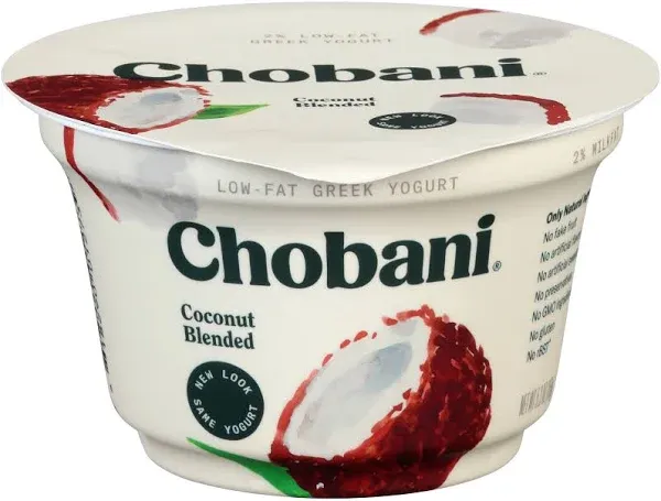 Chobani Coconut Blended Greek Yogurt (21.2 oz, 4 ct)