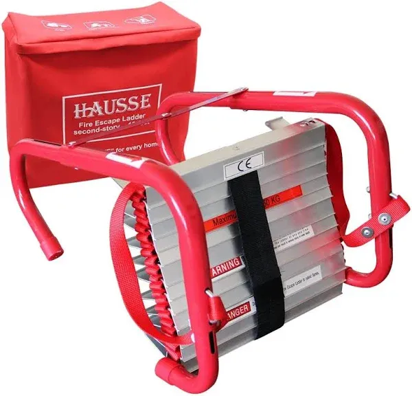 Retractable 2 Story Fire Escape Ladder, 13 Feet