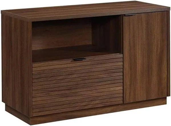 Sauder Englewood Small Credenza Spiced Mahogany